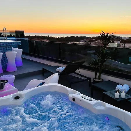 Penthouse Blue Horizon- A Luxury Penthouse With Infinity Pool, Hot Tub And Sea Views!