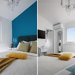 Penthouse Blue Horizon- A Luxury Penthouse With Infinity Pool, Hot Tub, Sauna And Sea Views! דירה פורץ
